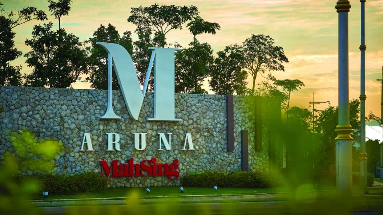 M Aruna Signboard